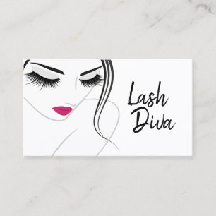 Lash Extensions Salon Beauty Spa Visitekaartje