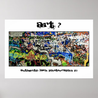 LASH — poster print (graffiti (art?) design