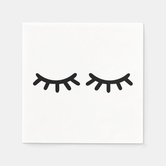 Lash Print servetten (Voorkant)