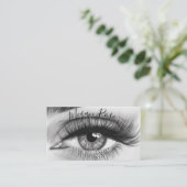 Lash Specialist Visitekaartje (Staand voorkant)