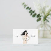 Lash Studio Visitekaartje (Staand voorkant)