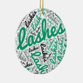 Lash Tech Keramisch Ornament (Rechts)