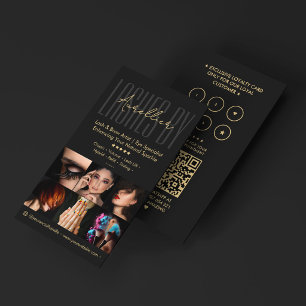 Lash Tech Wenkbrauw Artiest Black Beauty Trouw Visitekaartje