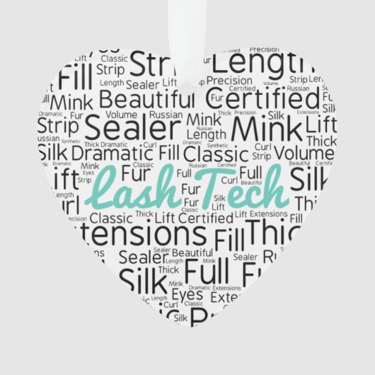 Lash-technicus Ornament (voorkant)