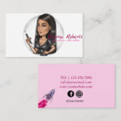 Lashes Artist Modern Visitekaartje (Voorkant / Achterkant)