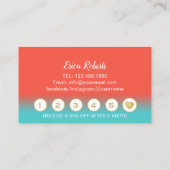 Lashes Artiste maquillage Corail et fidélité Turqu (Dos)