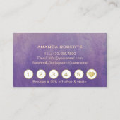 Lashes Artiste maquillage Rose or violet fidélité (Dos)