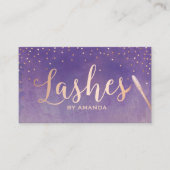 Lashes Artiste maquillage Rose or violet fidélité (Devant)