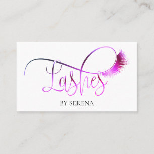Lashes Beauty Makeup Girl Lash Visitekaartje