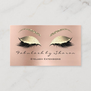 Lashes, Beauty Studio, Snapchat, Instagram Roze FB Visitekaartje