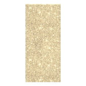 Lashes Brows Makeup Artist Gold Salon Reclamekaart (Achterkant)