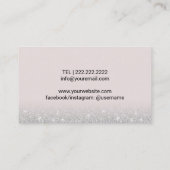 Lashes & Brows Microblading Girly Beauty Salon Visitekaartje (Achterkant)