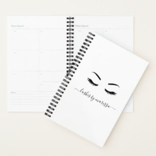 Lashes Business Minimaliste noir blanc élégant