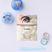 Lashes business personalized flyer (Enkel)