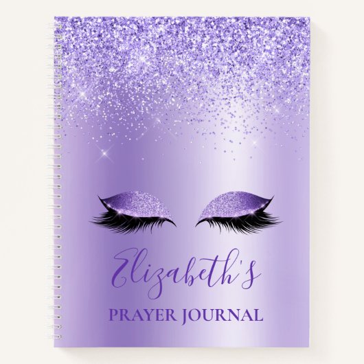 Lashes de Parties scintillant violet Journal de pr (Devant)
