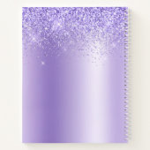 Lashes de Parties scintillant violet Journal de pr (Dos)