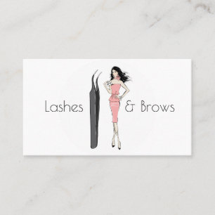 Lashes en Brows Visitekaartje