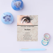 Lashes entreprise personnalisée prospectus (Simple)