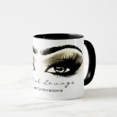 Lashes Extension Make-up Studio Gold Eyes Wit Mok (Voorkant rechts)