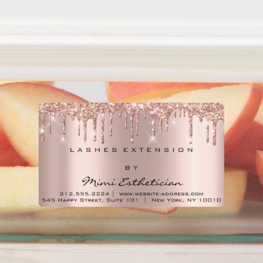 Lashes Extension Makeup Artist Drijft ogen Silvern Labels (Aangebracht)