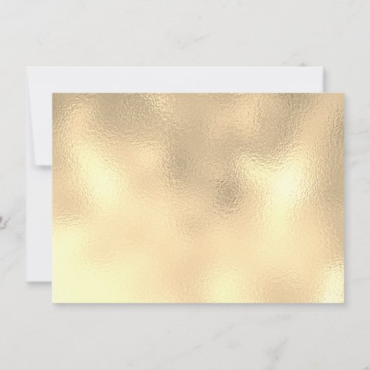 Lashes Extension Makeup Certificate Gift Gold (Achterkant)