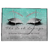 Lashes Extension Natercare Instruction Silver Blue Groot Cadeauzakje (Achterkant)