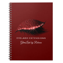Lashes Extension Silver Red Eyes Makeup Glitter