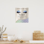 Lashes Eyelash Makeup Poster  Eyes Mermaid (Keuken)