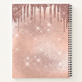 Lashes Livre de Rendez-vous Moderne Rose Gold (Dos)