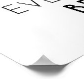 Lashes maken alles beter poster (Hoek)