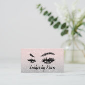 Lashes Makeup Artist Blush Pink Glitter Loyalty (Staand voorkant)