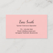 Lashes Makeup Artist Eyelash Blush Pink Loyalty (Achterkant)