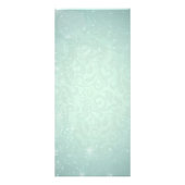 Lashes Makeup Artist Gold Script Green Price List Reclamekaart (Achterkant)