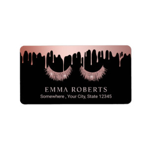 Lashes Makeup Artist Roos Gold Driving Salon Etiket