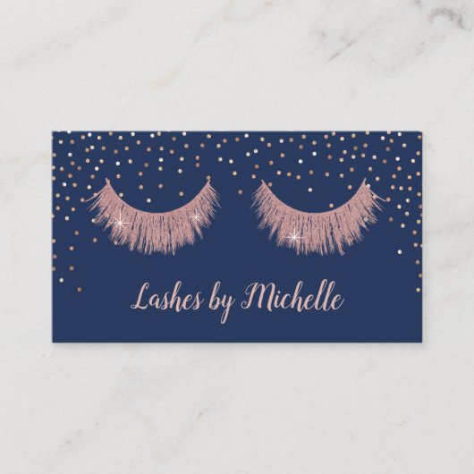 Lashes Makeup Artist Roos Gold & Navy Loyalty (Voorkant)