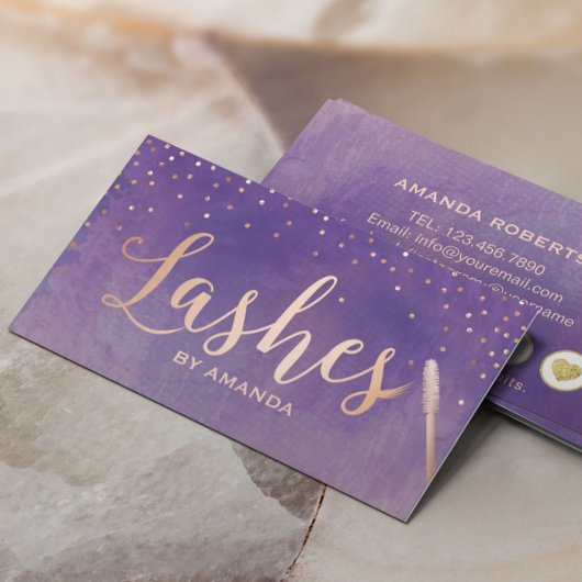 Lashes Makeup Artist Roos Gold Paarse Loyalty