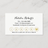 Lashes Makeup Artist Roos Gold Stroke Loyalty (Achterkant)