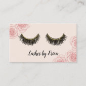 Lashes Makeup Artist  Roze Floral Loyalty (Voorkant)