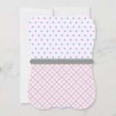 "Lashes or Staches" Modern Gender Reopenbaarmaking Kaart (Achterkant)