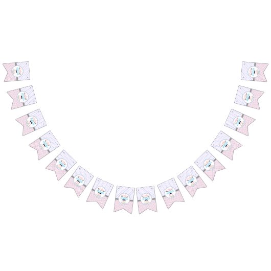 "Lashes or Staches" Modern Gender Reopenbaarmaking Vlaggetjes (Alle)