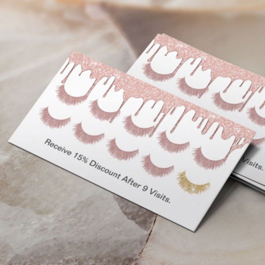 Lashes Salon Roos Gold Dripping Loyalty