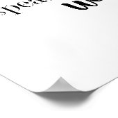 Lashes Speak Louder Poster (Hoek)