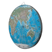 L'Asie, l'Australie, et la cible de carte du monde (Devant droit)