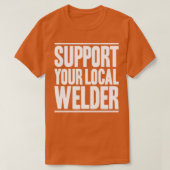 Lasjesoperator Welding Coded Welder53 T-shirt (Design voorkant)