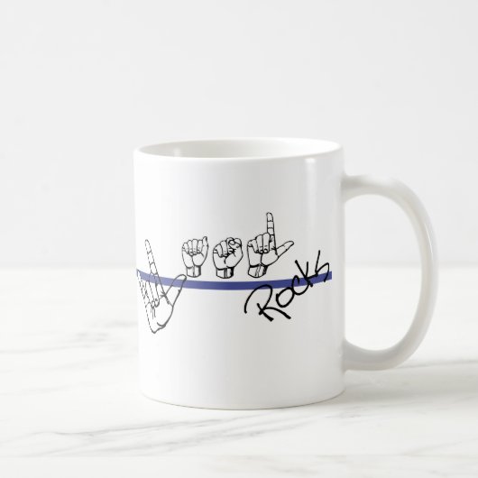 L'ASL bascule la tasse de café (Droite)
