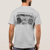 Lasonic TRC-920 Boombox T-shirt (Achterkant)