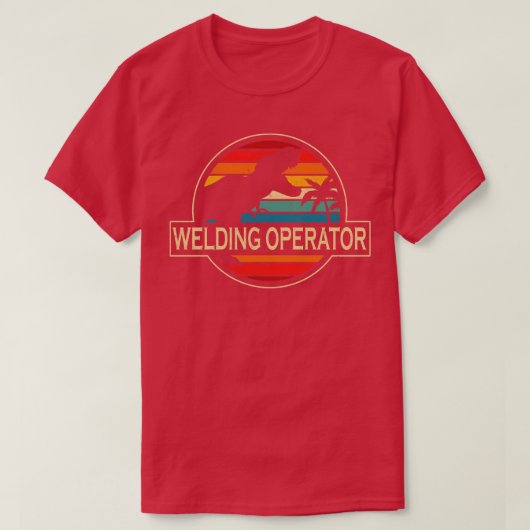 Lasoperator Dinosaur T-shirt (Design voorkant)