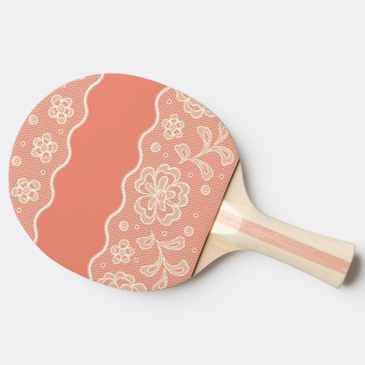 Laspatroon, bloem 4 tafeltennisbatje (Zijkant)