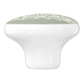 Laspatroon, bloem 5 keramische knop (Zijkant)