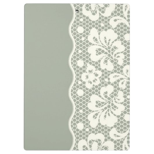 Laspatroon, bloem  5 klembord (Achterkant)